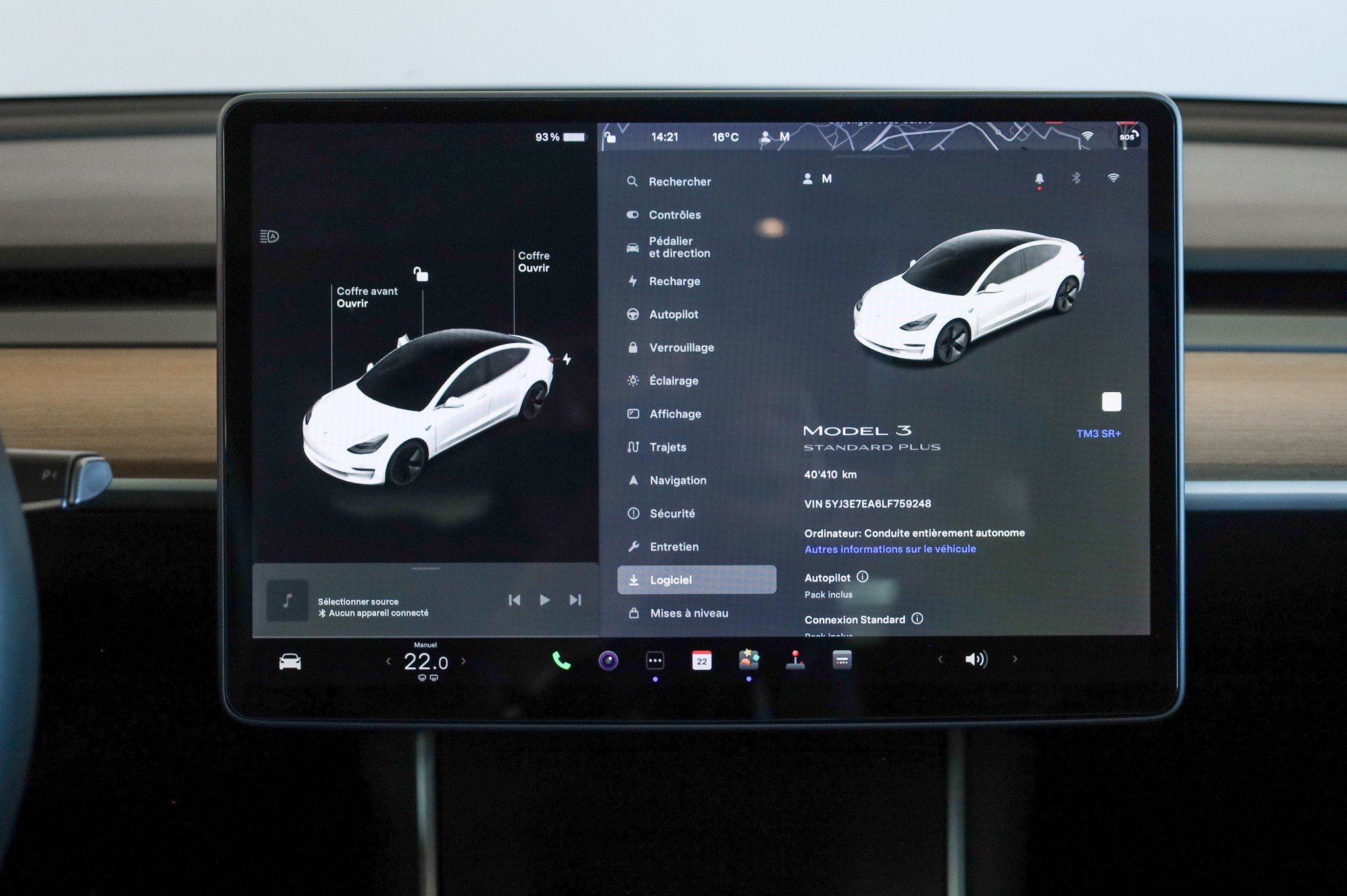 TESLA Model 3 Standard Range Plus