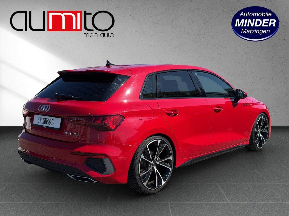 AUDI A3 Sportback 40 TFSI e S line S-tronic