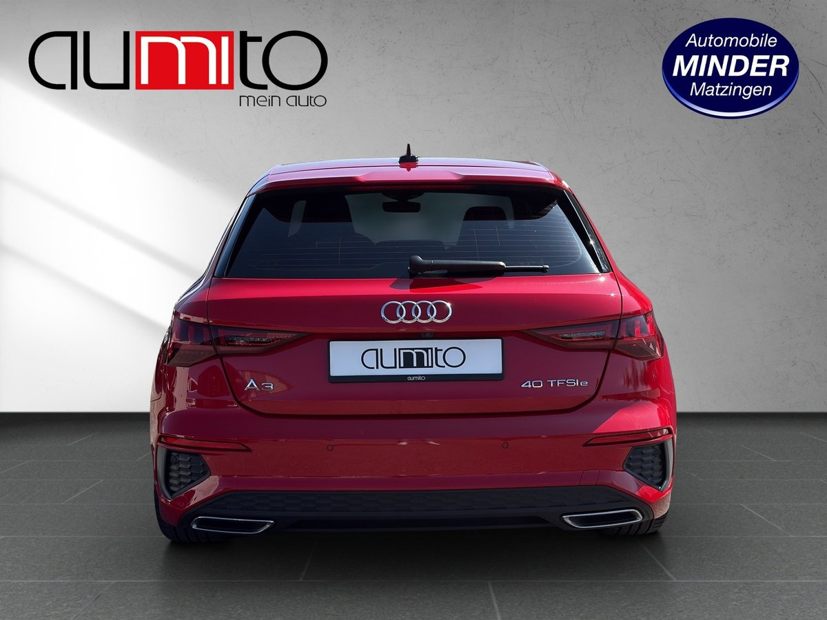 AUDI A3 Sportback 40 TFSI e S line S-tronic