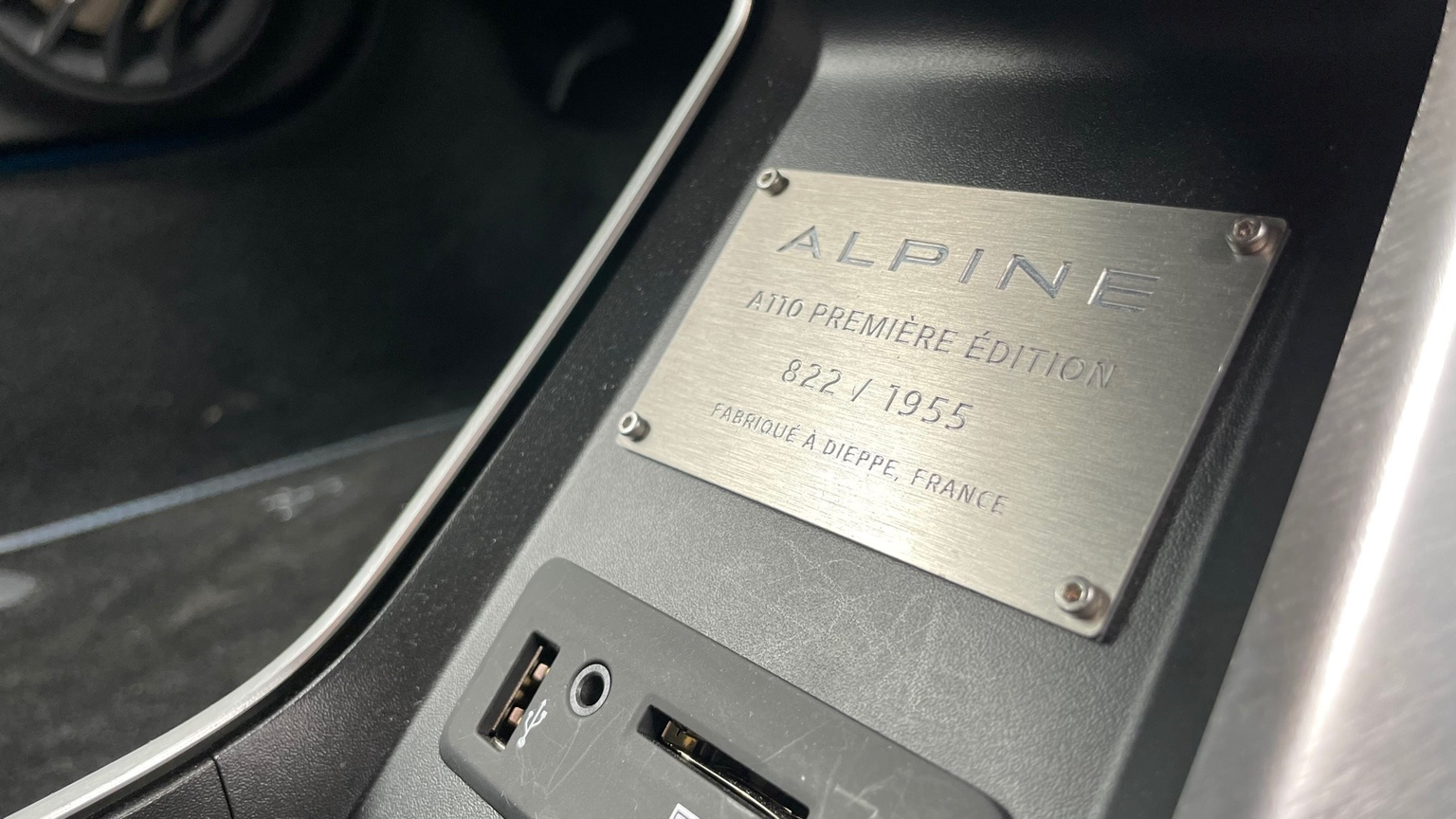 ALPINE A110 1.8 Turbo Première Edition (Limited  Nr. 822)