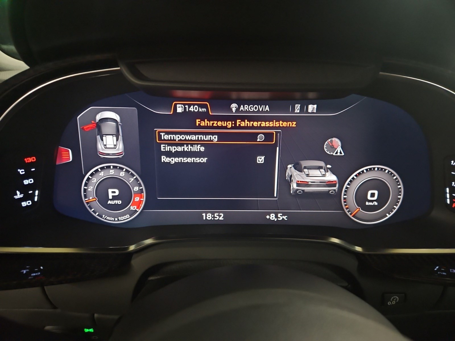 AUDI R8 Spyder performance S-Tronic