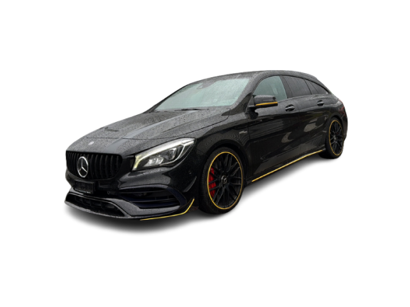 MERCEDES-BENZ CLA Shooting Brake 45 AMG Yellow Night Edition 4Matic Speed.