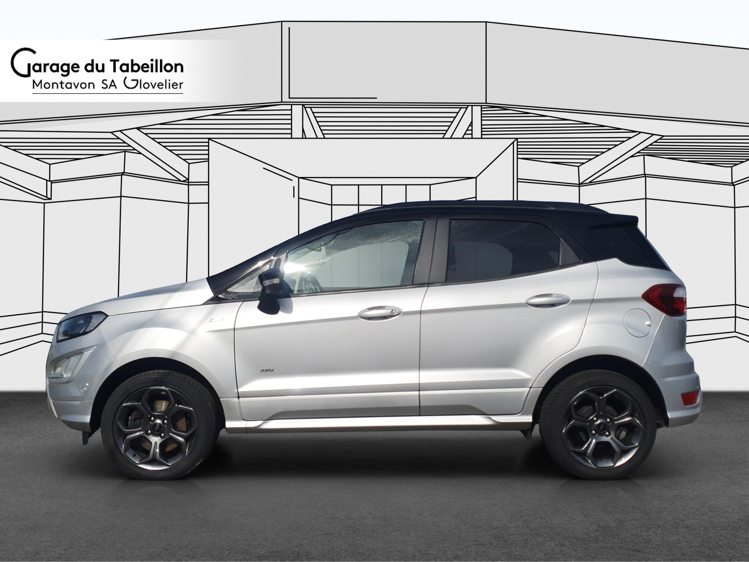 FORD EcoSport 1.5 TDCi ST-Line 4x4 crochet