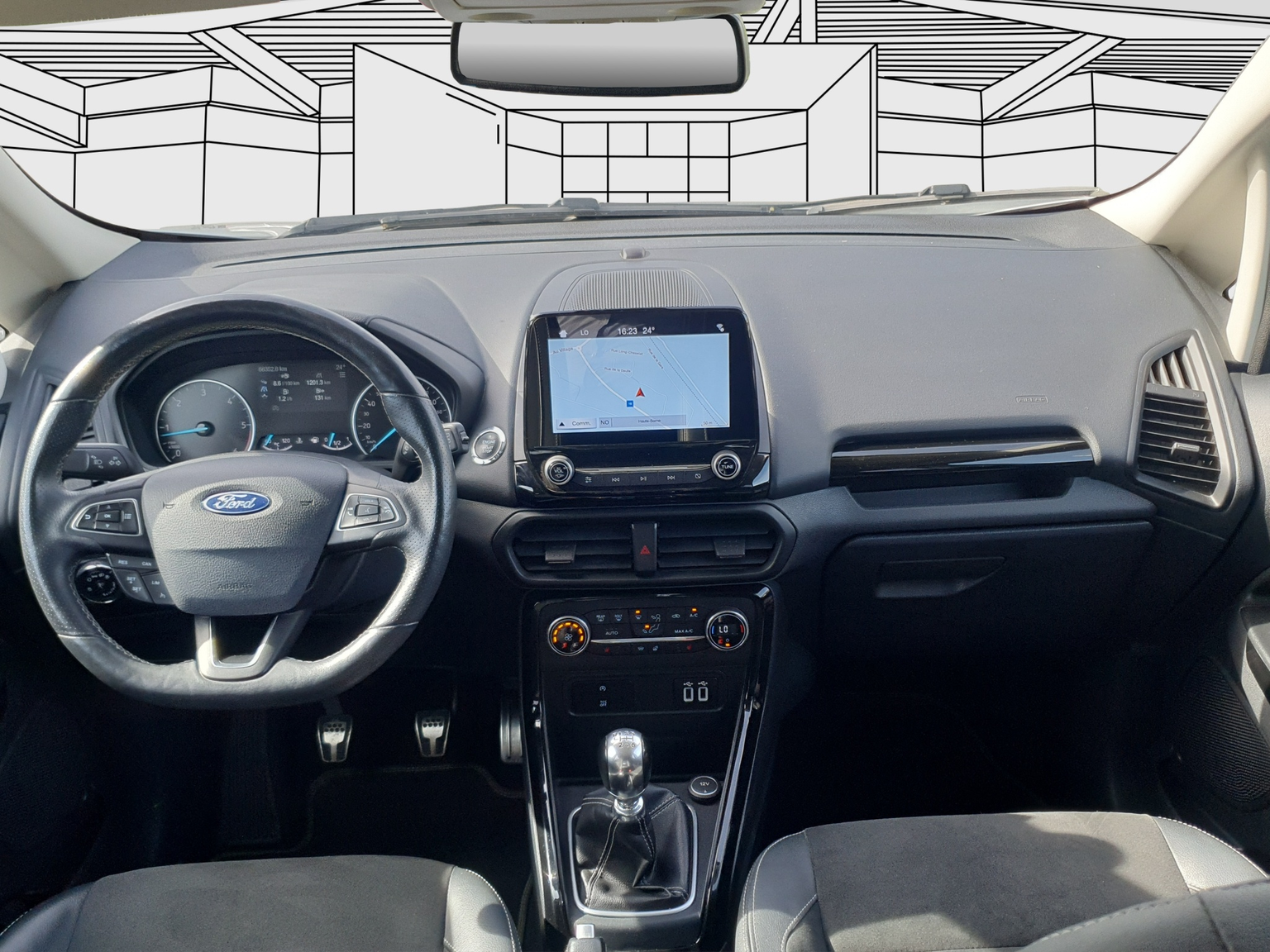 FORD EcoSport 1.5 TDCi ST-Line 4x4 crochet