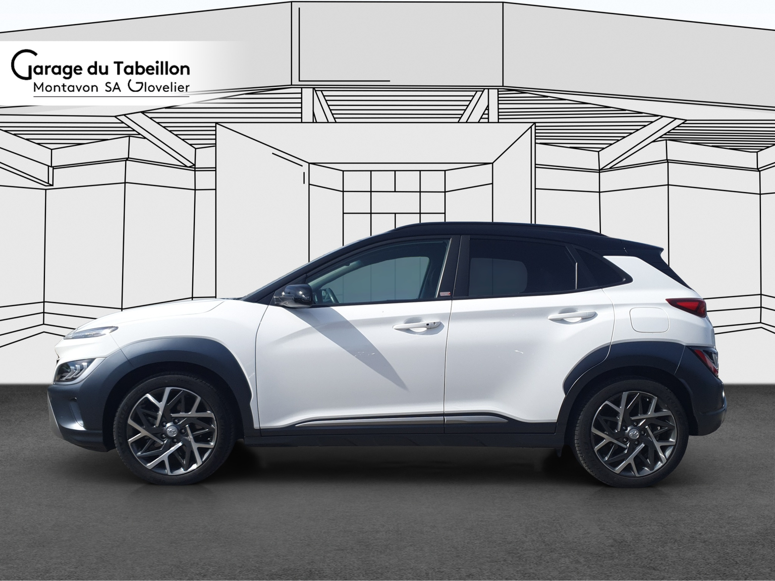HYUNDAI Kona 1.6 GDi Hybrid Vertex Auto. Crochet