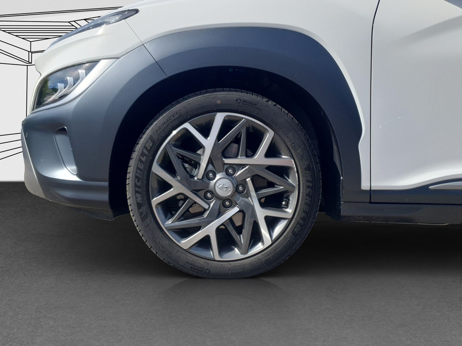 HYUNDAI Kona 1.6 GDi Hybrid Vertex Auto. Crochet