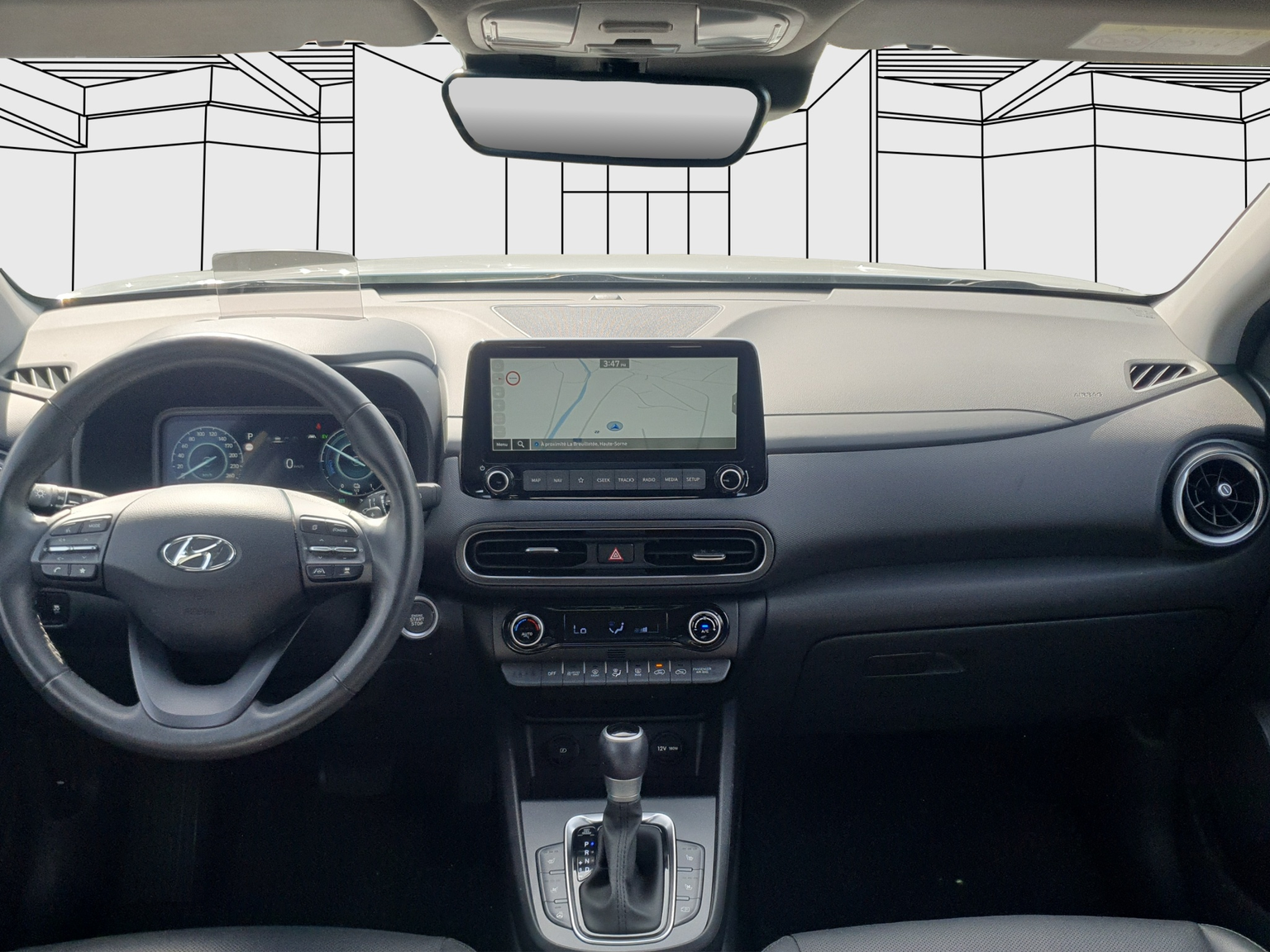 HYUNDAI Kona 1.6 GDi Hybrid Vertex Auto. Crochet