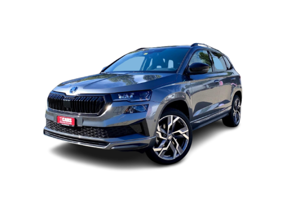 SKODA Karoq 2.0 TSI SportLine 4x4 DSG *Anhängevorrichtung*Panoramadach*Spurhalte*Totwinkel* 2026