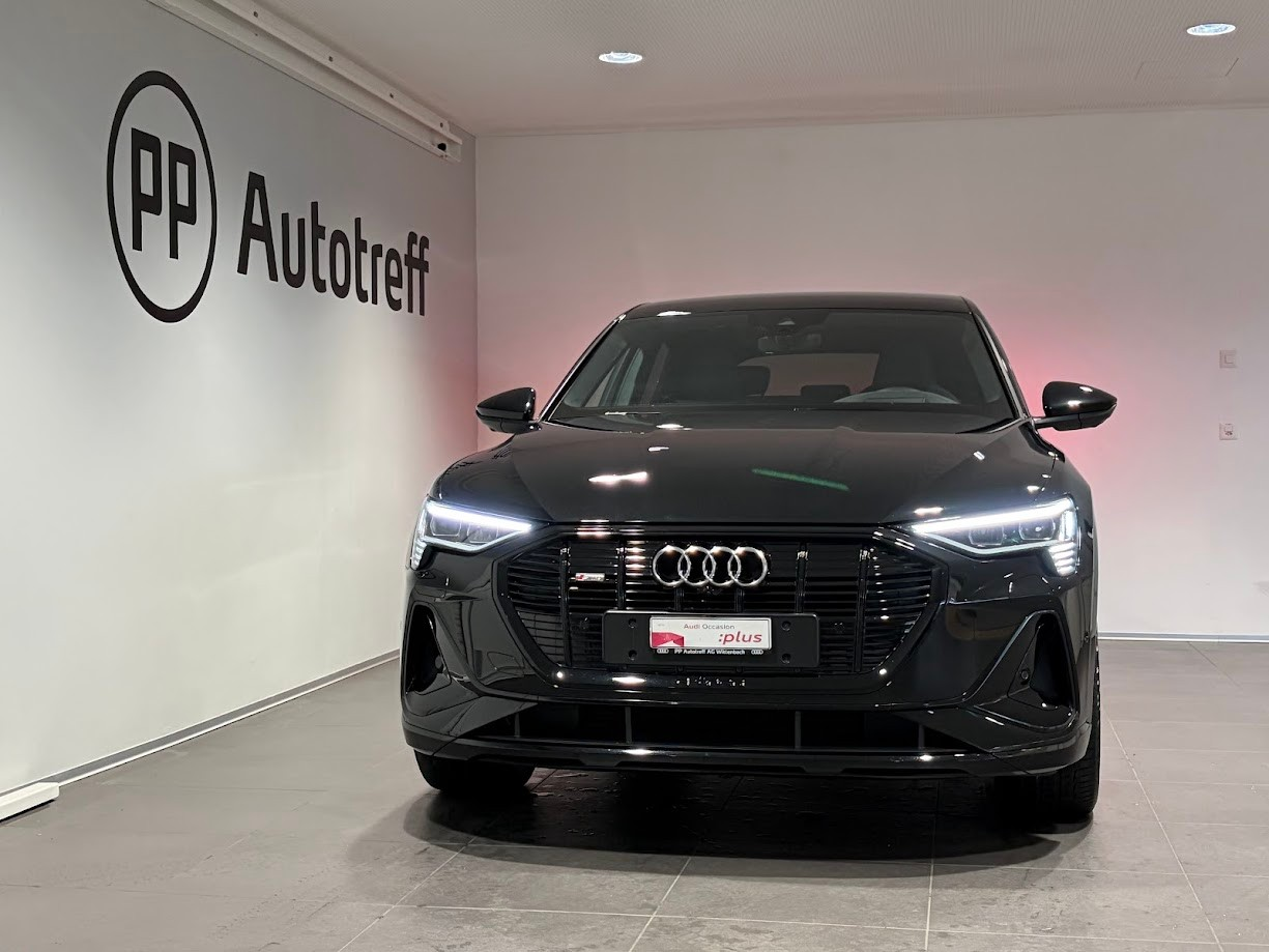 AUDI e-tron 55 Sportback S Line Black Edition quattro