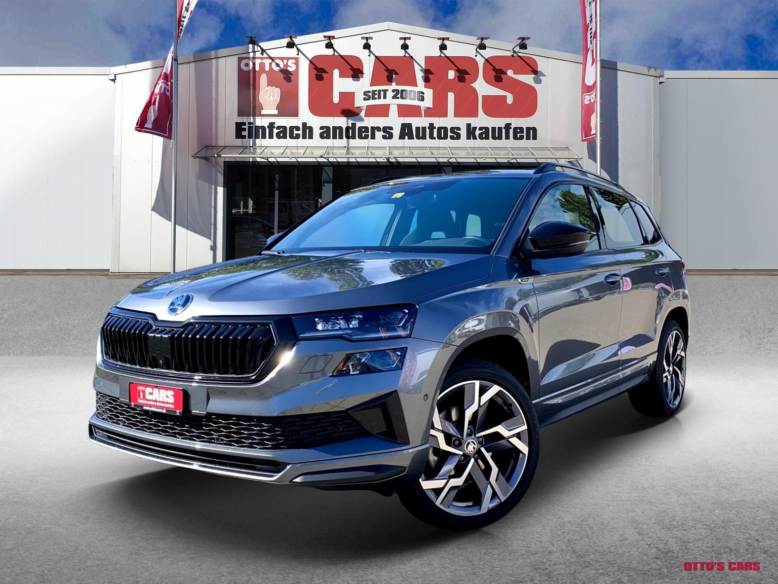 SKODA Karoq 2.0 TSI SportLine 4x4 DSG *Anhängevorrichtung*Panoramadach*Spurhalte*Totwinkel* 2026