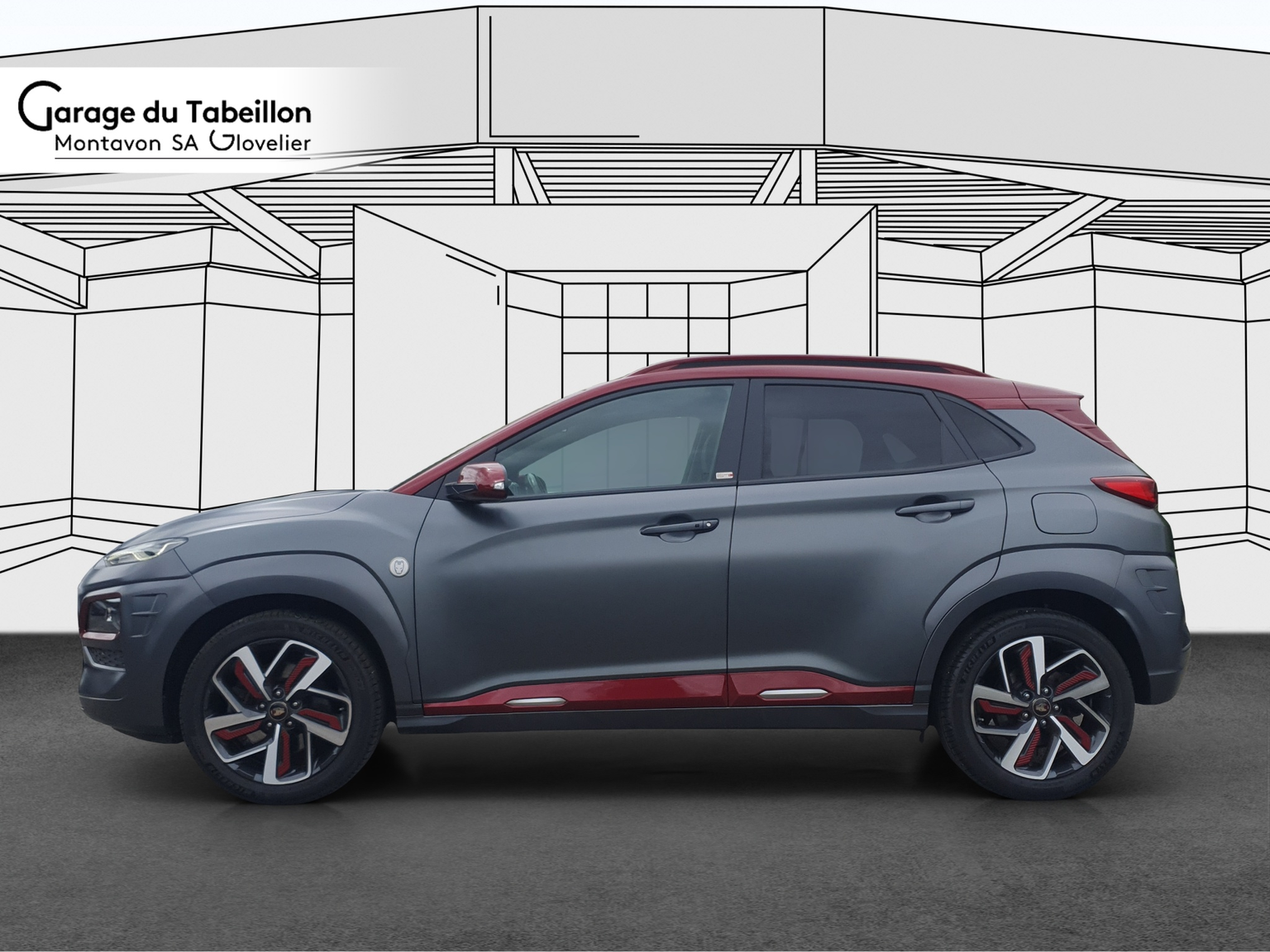 HYUNDAI Kona Iron Man Edition 4x4 1.6 T-GDi Auto. Crochet