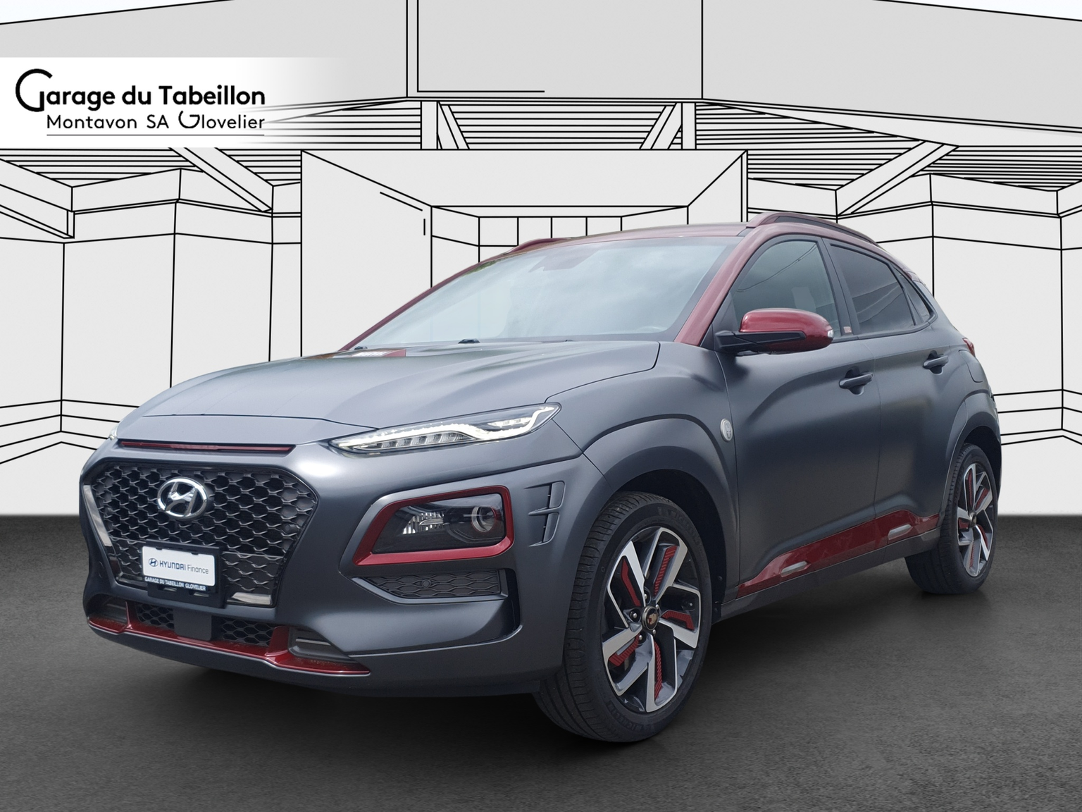 HYUNDAI Kona Iron Man Edition 4x4 1.6 T-GDi Auto. Crochet