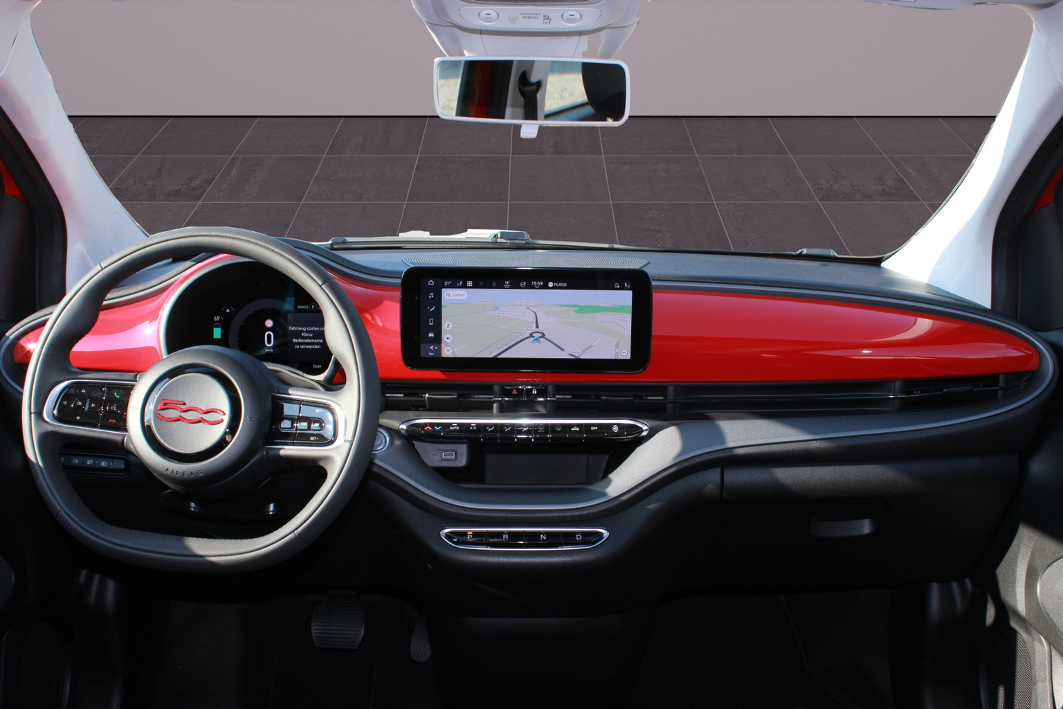 FIAT 500 electric 87 kW Red