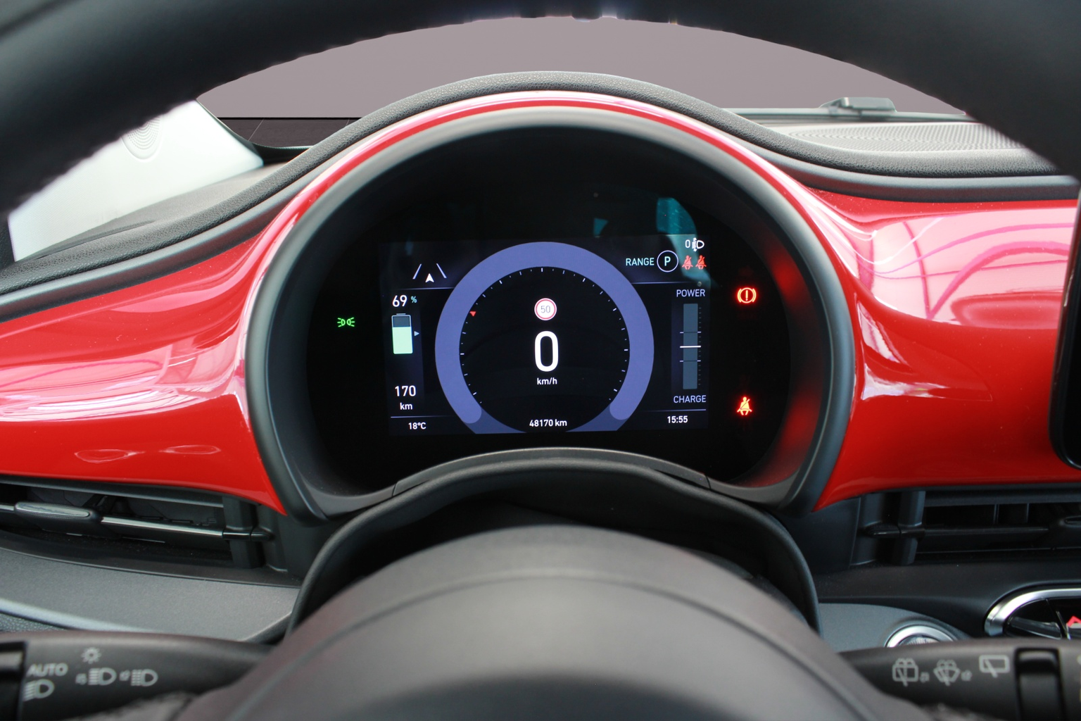 FIAT 500 electric 87 kW Red
