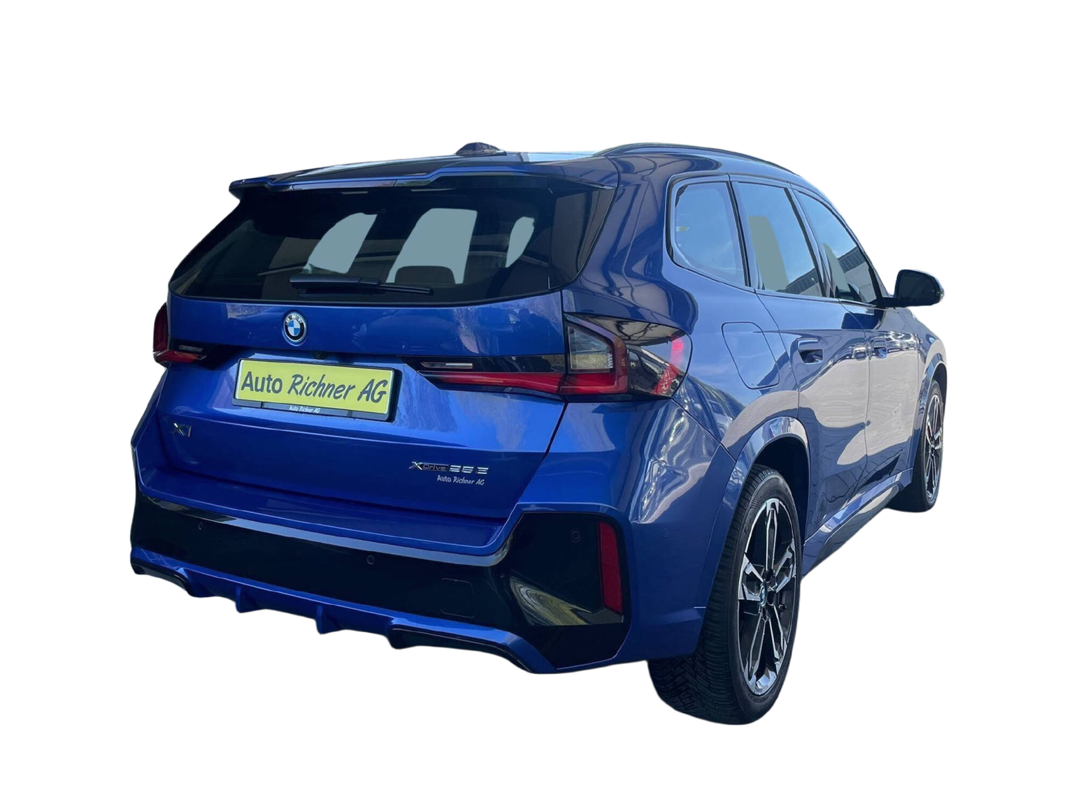 BMW X1 25e xDrive paddles