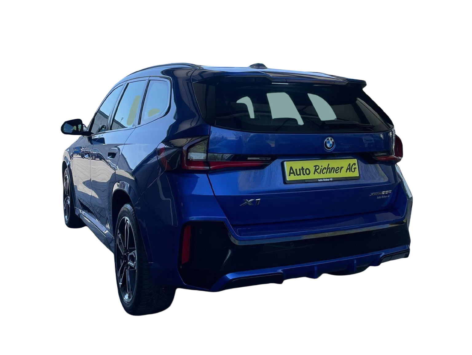 BMW X1 25e xDrive paddles