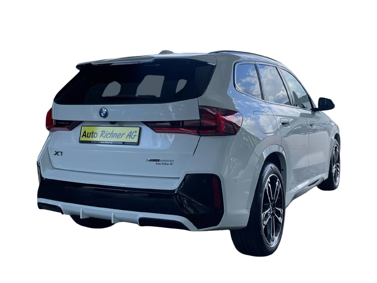 BMW X1 25e xDrive paddles