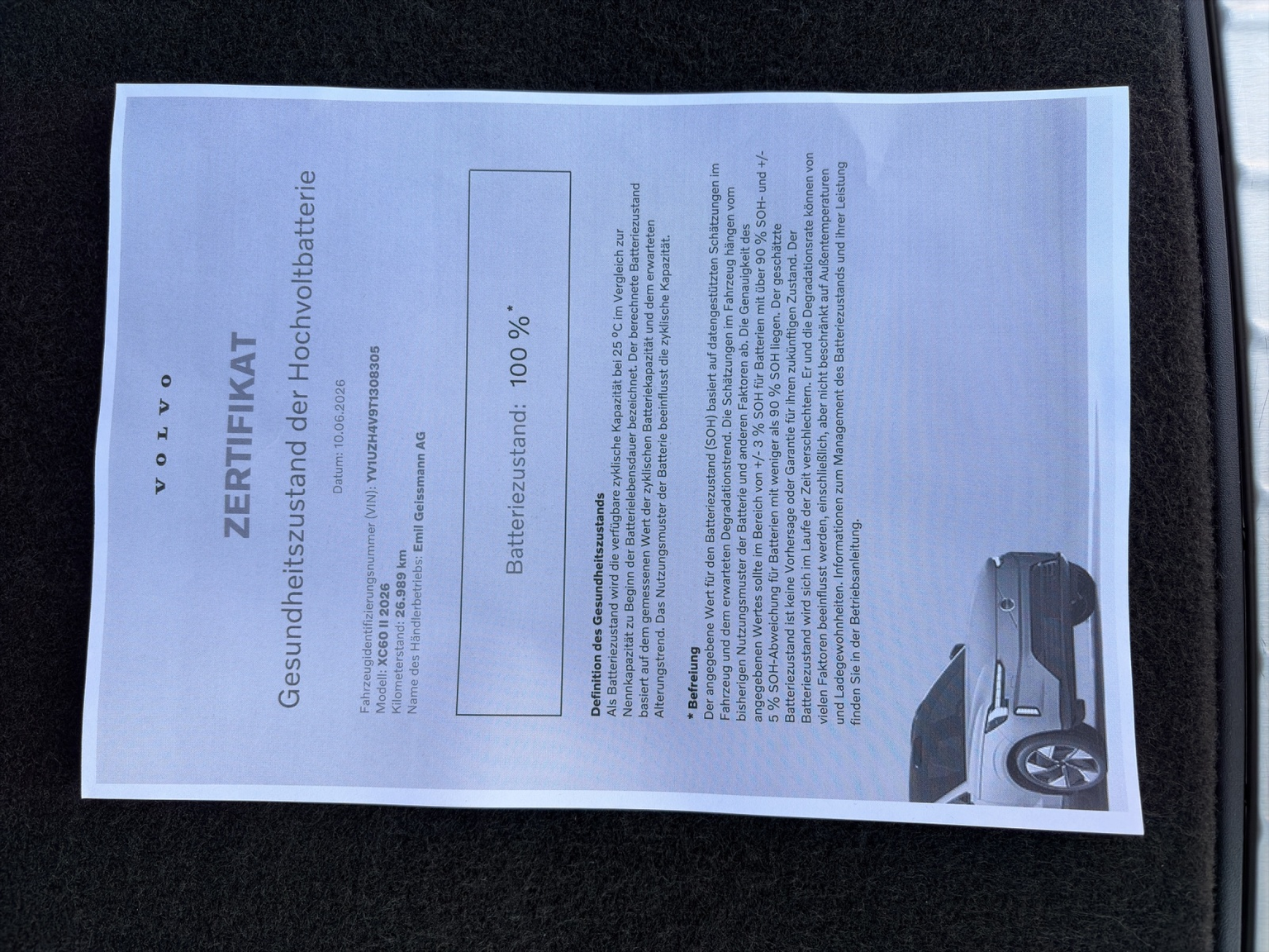 VOLVO XC60 2.0 T6 TE Plus Dark eAWD
