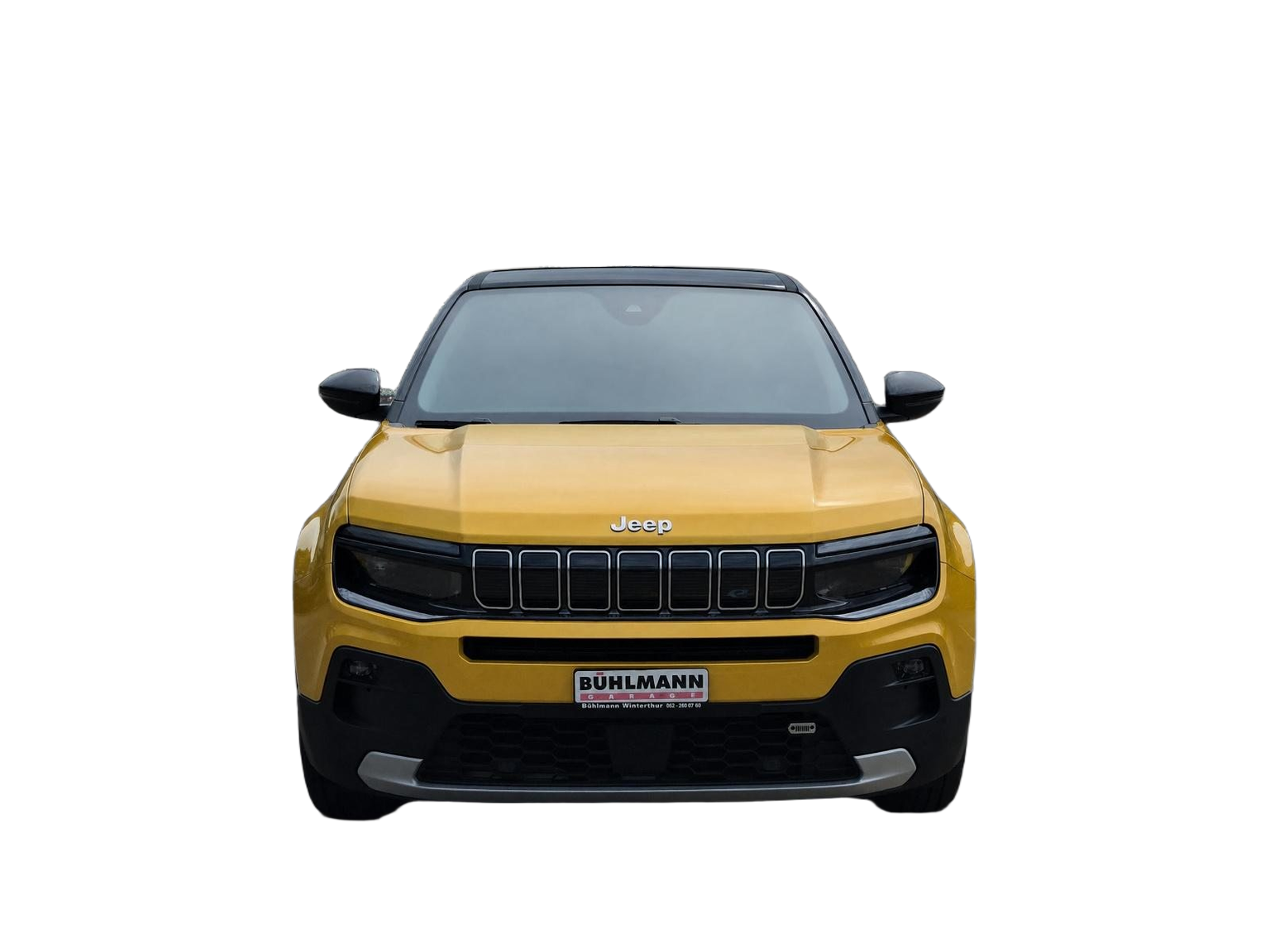JEEP Avenger Summit mit Anhängekupplung für Velotransport