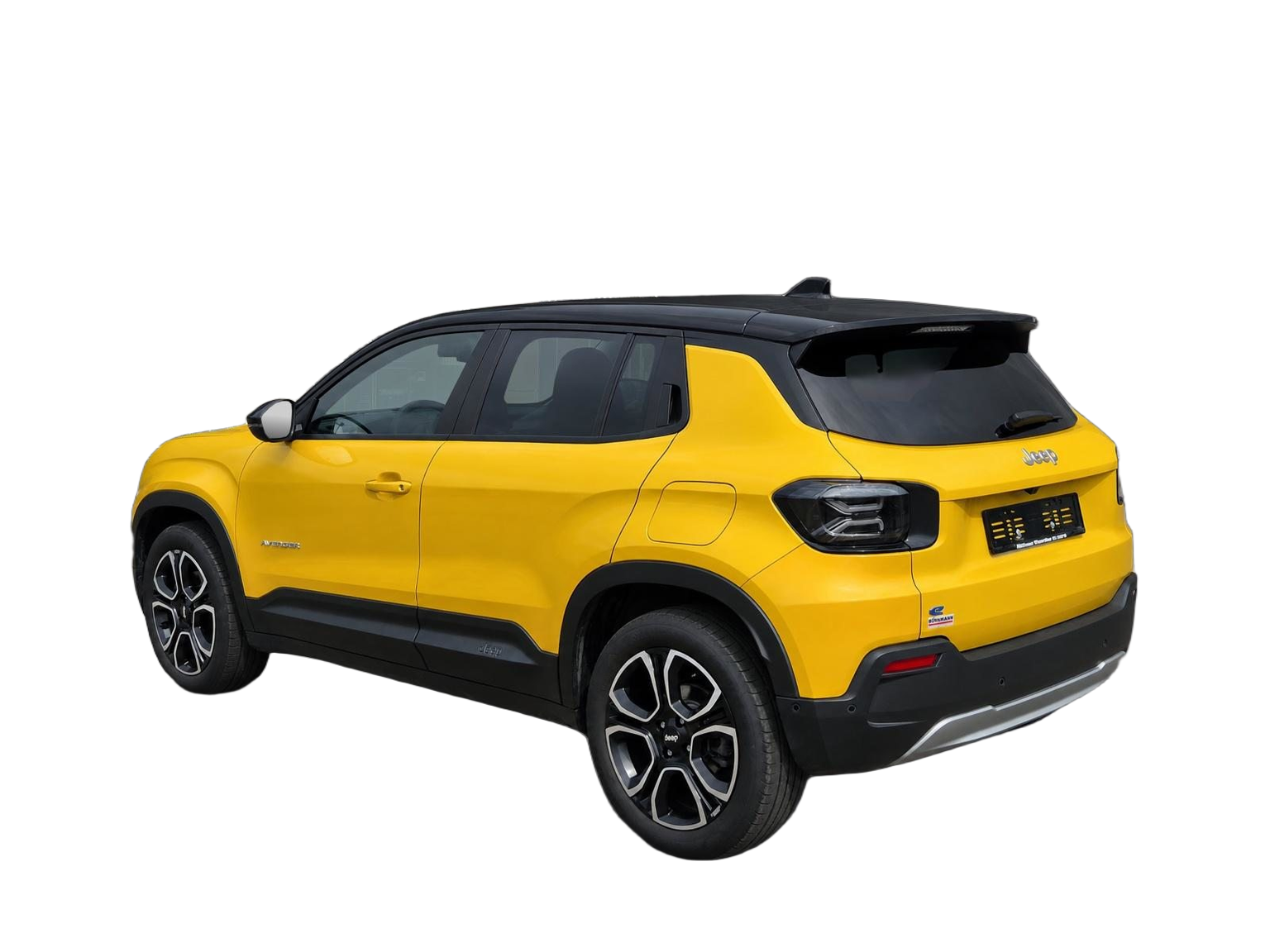 JEEP Avenger Summit mit Anhängekupplung für Velotransport