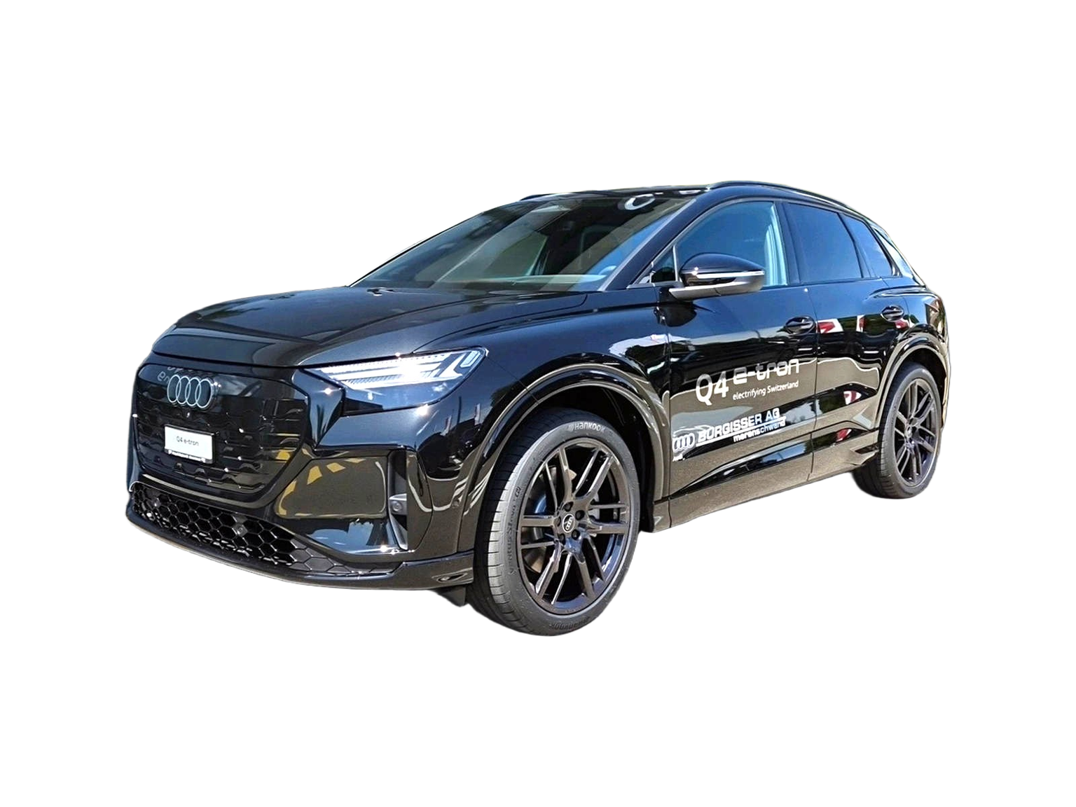 AUDI Q4 e-tron SUV quattro performance Mythosschwarz Metallic