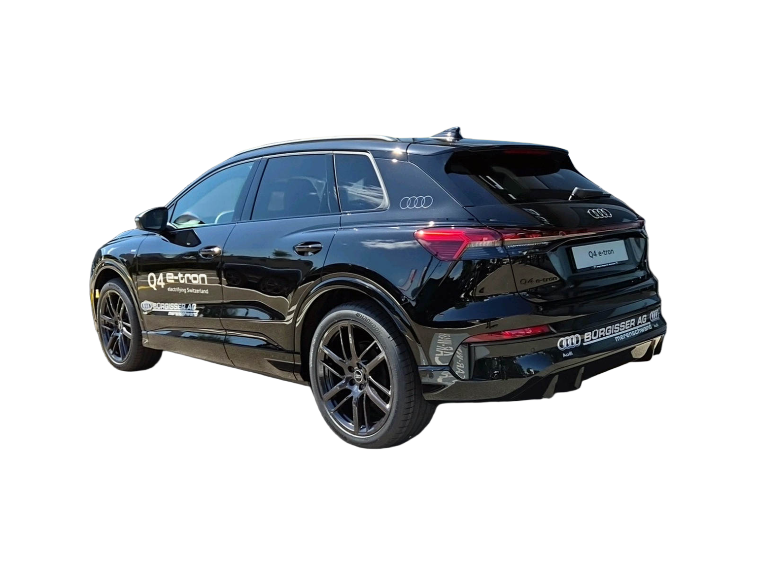 AUDI Q4 e-tron SUV quattro performance Mythosschwarz Metallic