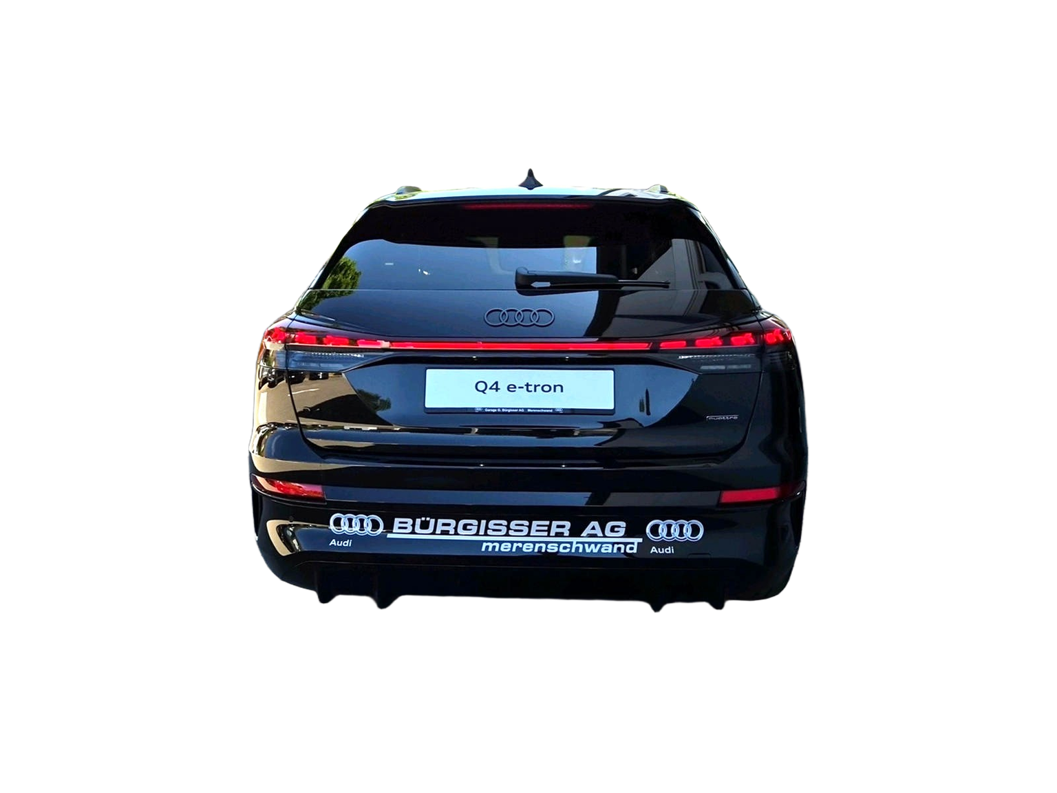 AUDI Q4 e-tron SUV quattro performance Mythosschwarz Metallic