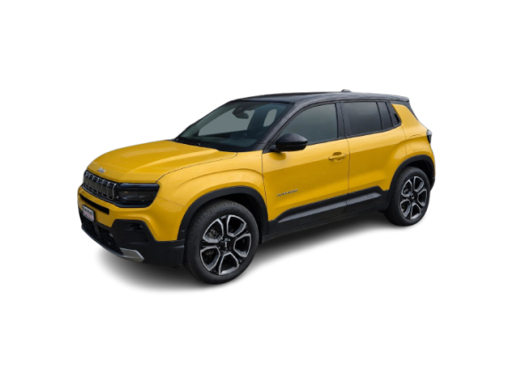 JEEP Avenger Summit mit Anhängekupplung für Velotransport