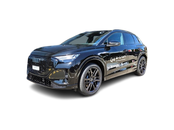 AUDI Q4 e-tron SUV quattro performance Mythosschwarz Metallic