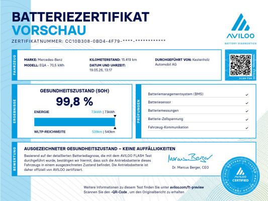 MERCEDES-BENZ EQA 350 4M Excellence