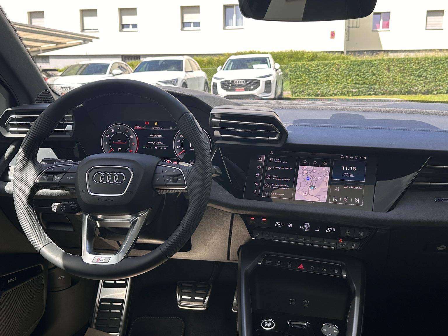 AUDI A3 Sportback TFSI 150 kW quattro S line S tronic