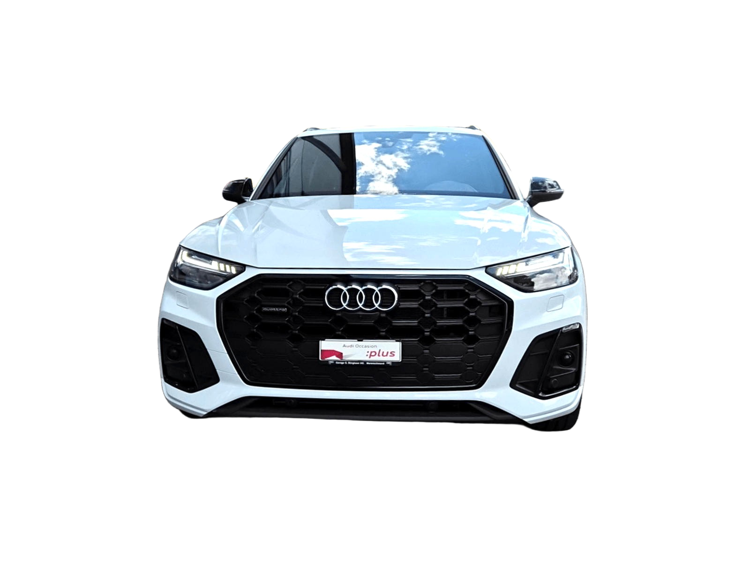 AUDI Q5 55 TFSI e PHEV S line quattro S-tronic Gletscherweiss Metallic