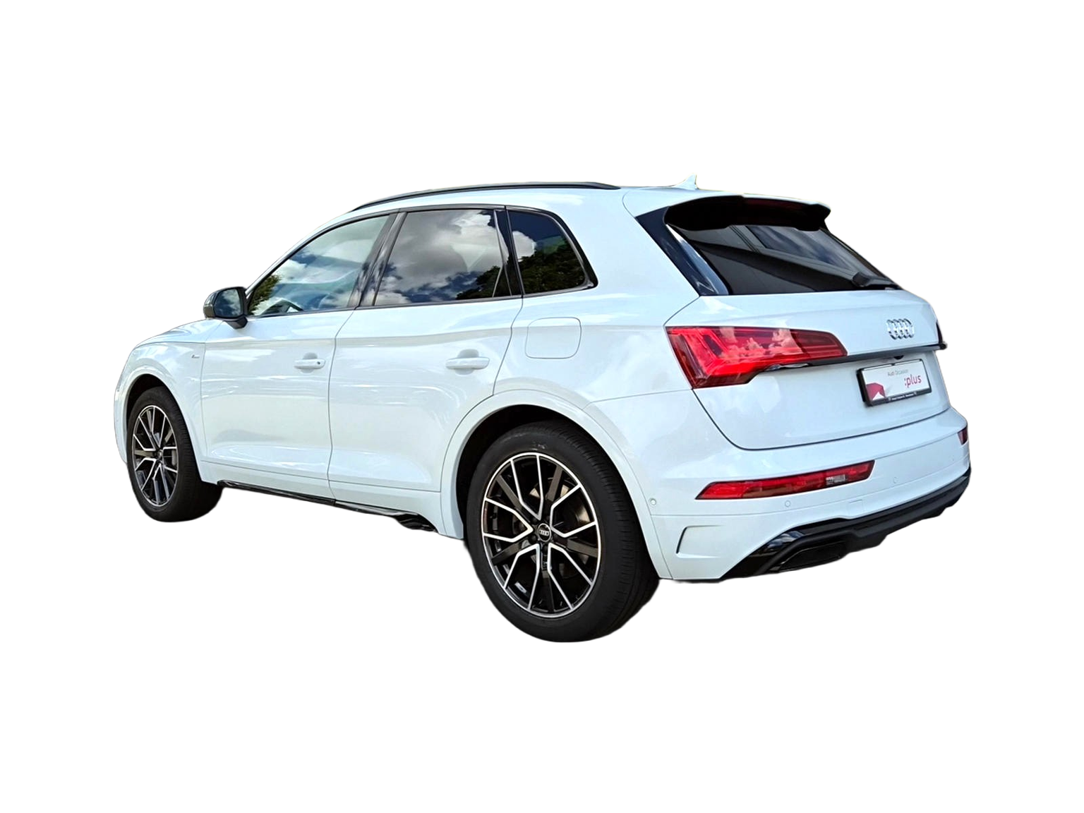 AUDI Q5 55 TFSI e PHEV S line quattro S-tronic Gletscherweiss Metallic