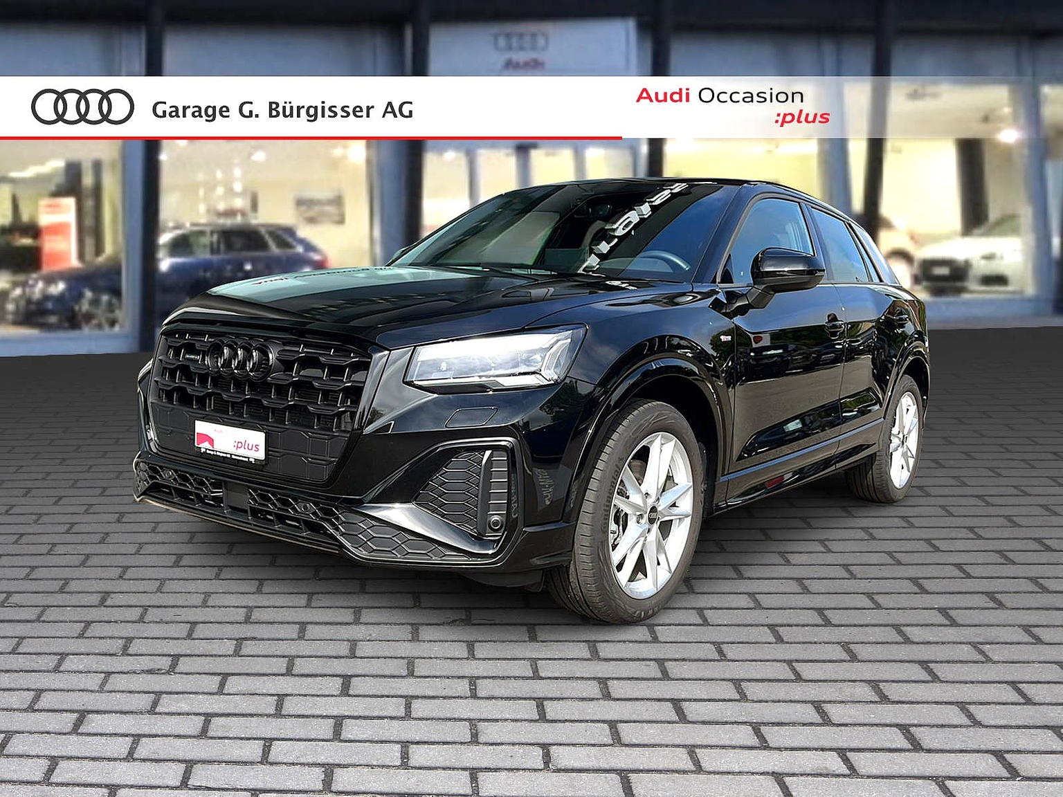 AUDI Q2 40 TFSI S line quattro S-tronic Mythosschwarz Metallic