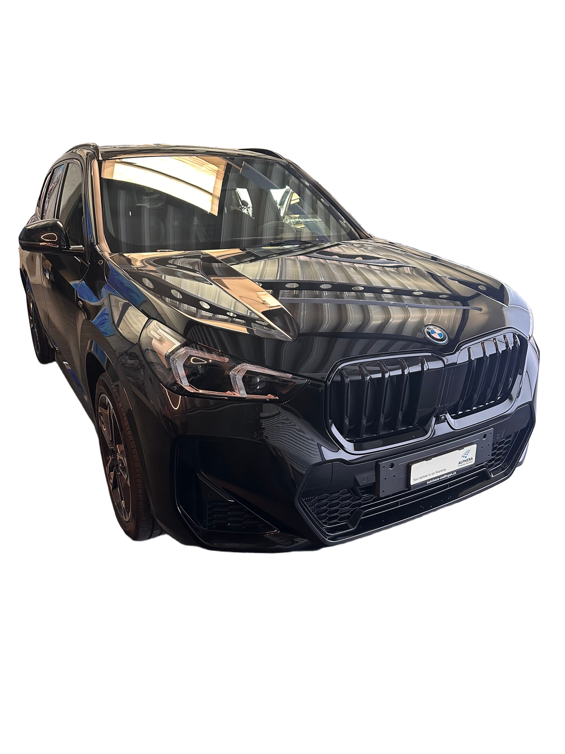 BMW X1 30e xDrive paddles