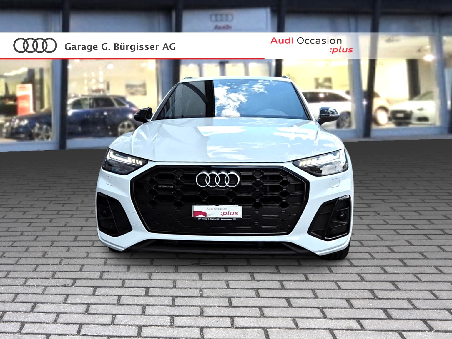 AUDI Q5 55 TFSI e PHEV S line quattro S-tronic Gletscherweiss Metallic