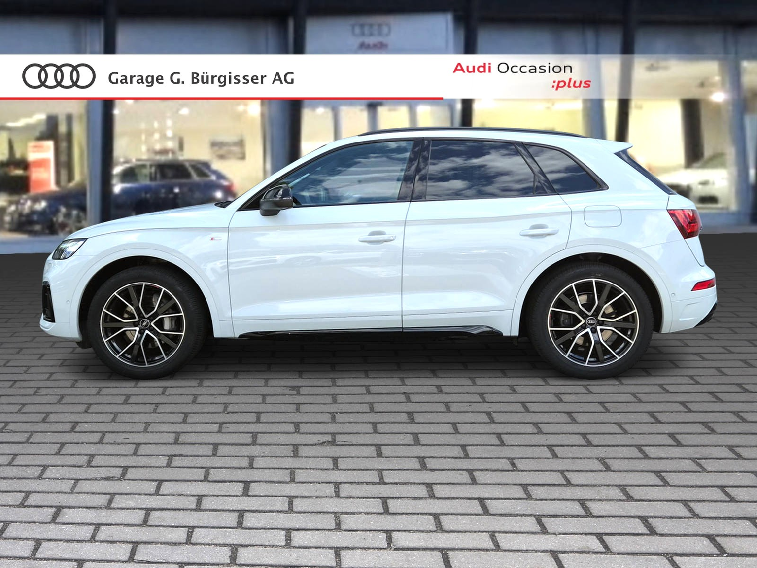 AUDI Q5 55 TFSI e PHEV S line quattro S-tronic Gletscherweiss Metallic