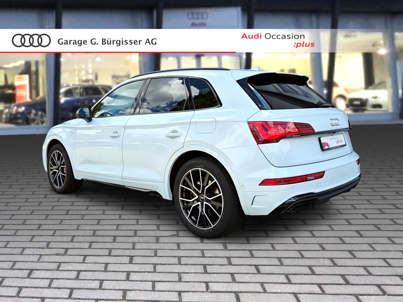 AUDI Q5 55 TFSI e PHEV S line quattro S-tronic Gletscherweiss Metallic