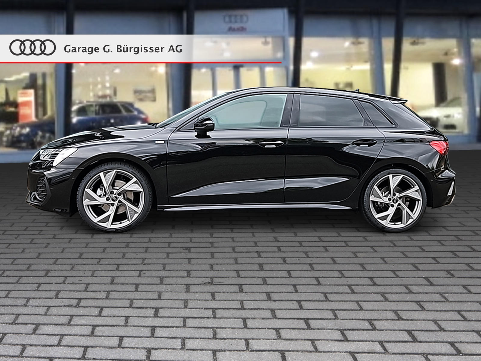 AUDI A3 Sportback TFSI 110 kW S line Attraction S tronic Mythosschwarz Metallic