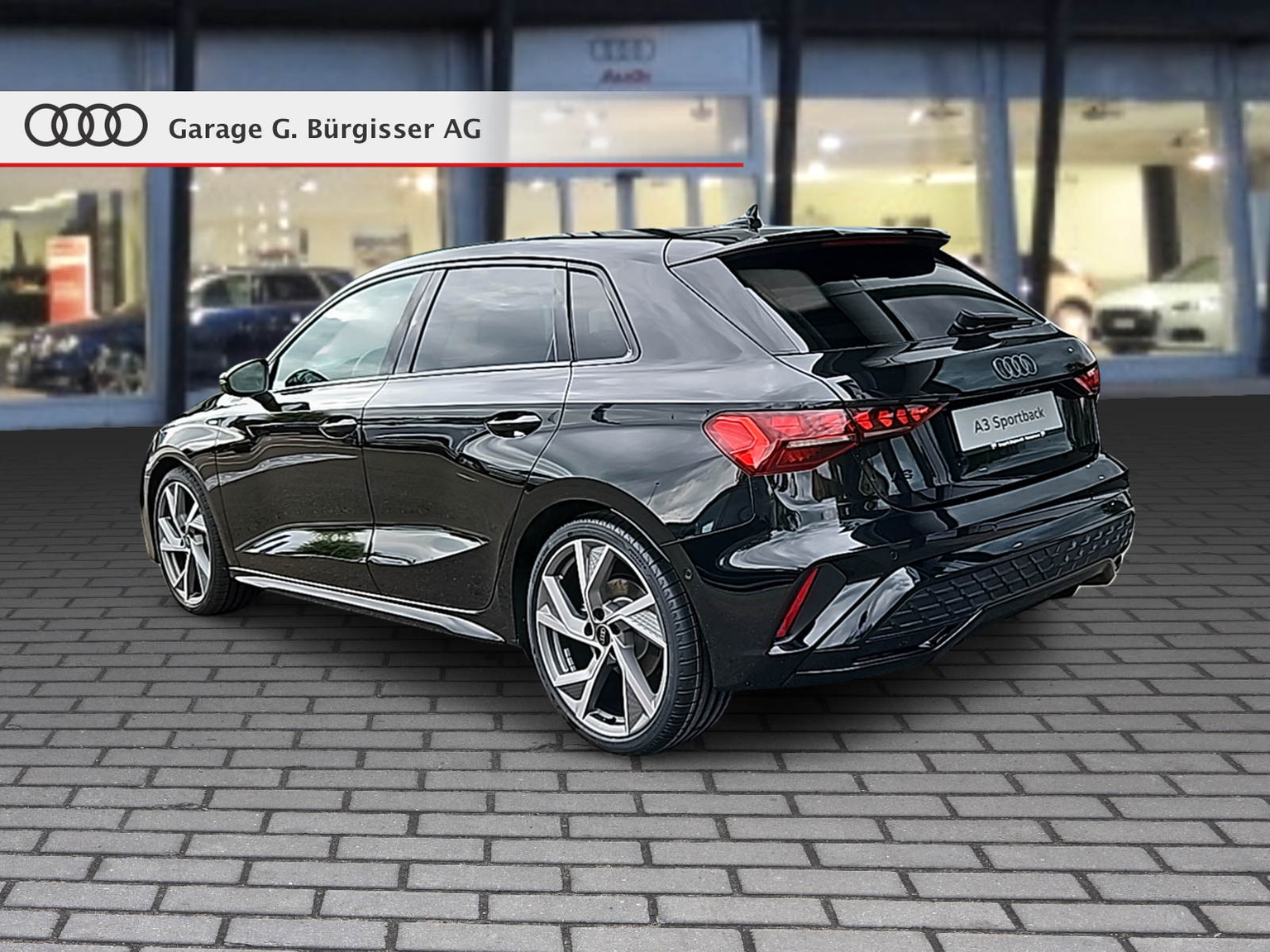 AUDI A3 Sportback TFSI 110 kW S line Attraction S tronic Mythosschwarz Metallic