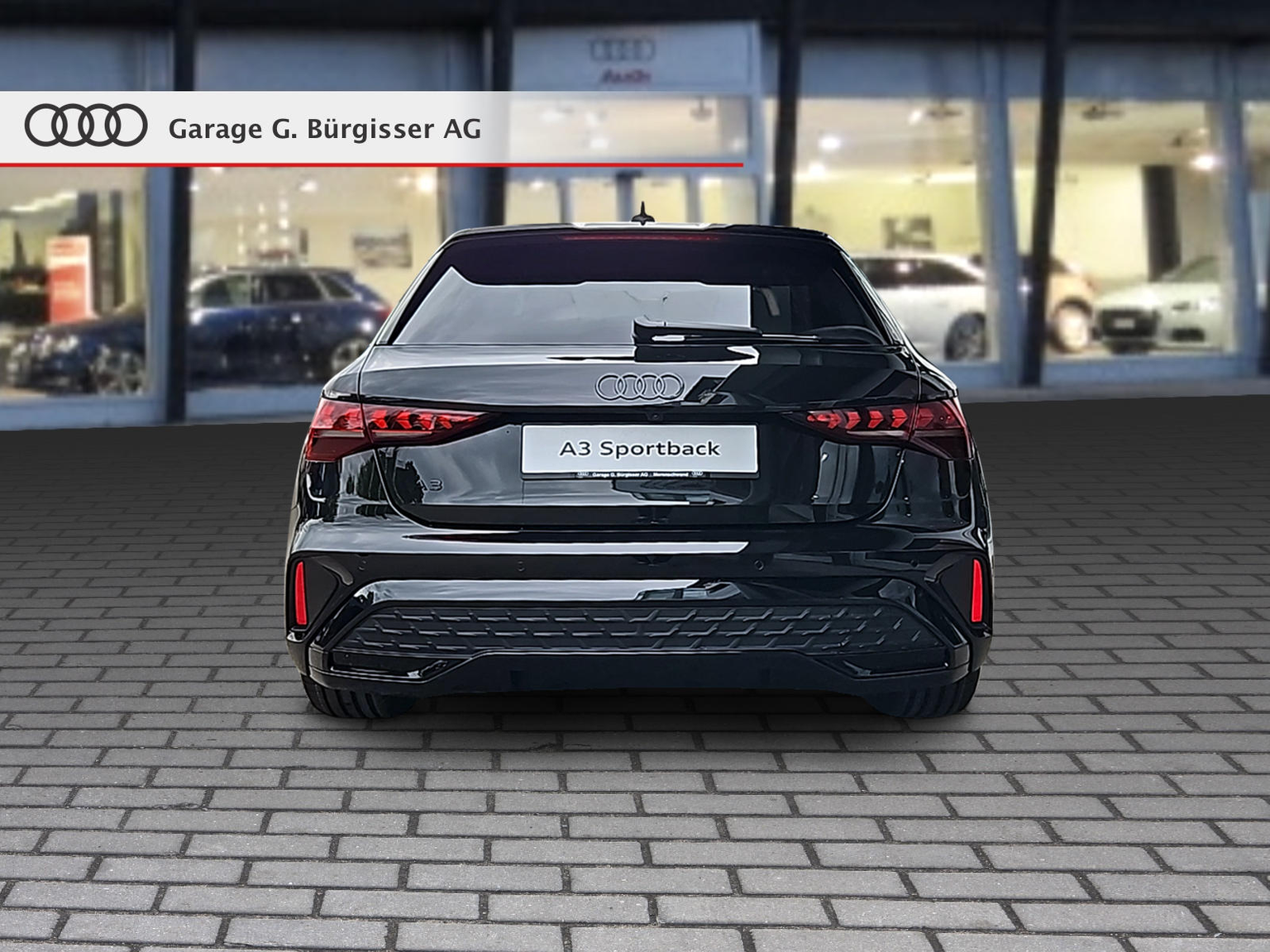 AUDI A3 Sportback TFSI 110 kW S line Attraction S tronic Mythosschwarz Metallic
