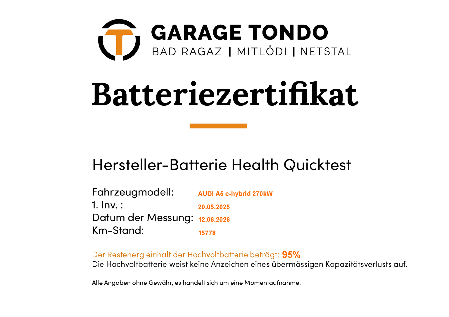 Auto Abo Foto Nummer 17 von 17