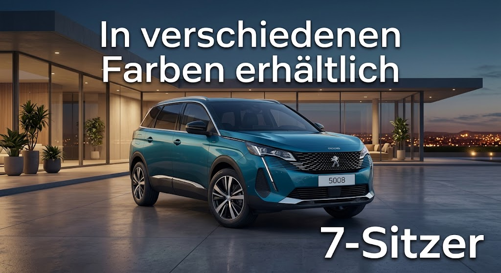 PEUGEOT 5008 145 Hybrid e-DCS6 GT 🔥7-Sitzer zum Hammerpreis🔥