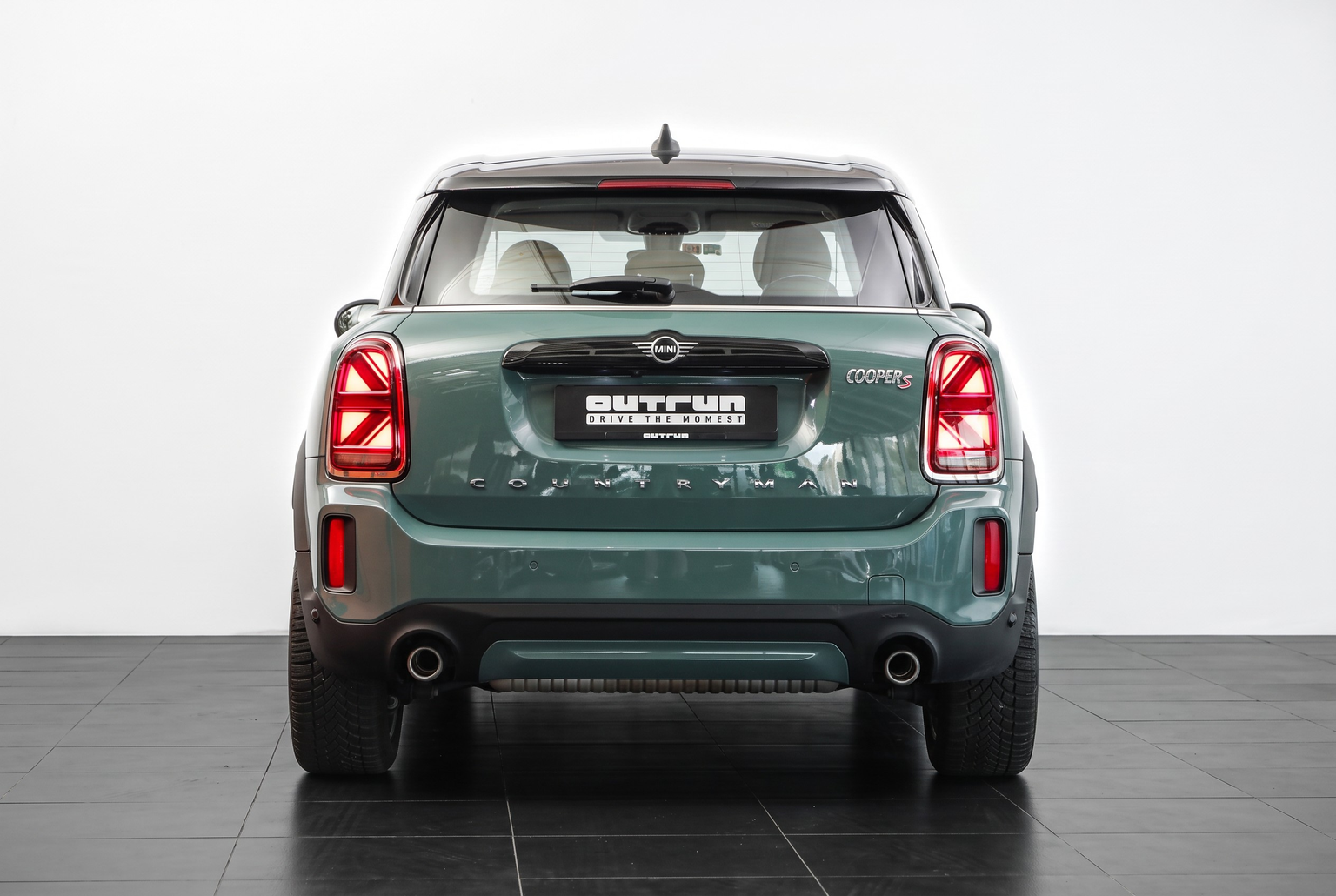 MINI Countryman Cooper S ALL4 Steptronic • Sage Green• Cuir Chester Malt Brown • Toit panoramique